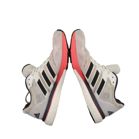 Adidas Shoes Mens 7 Athletic Trainer Adizero Boston Running Sport Active Comfort - Picture 9 of 13
